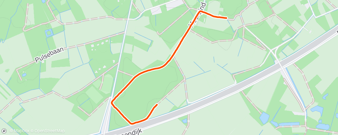 Map of the activity, Stan afzetten