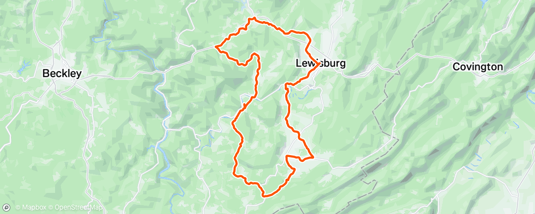 Map of the activity, Solo Century +