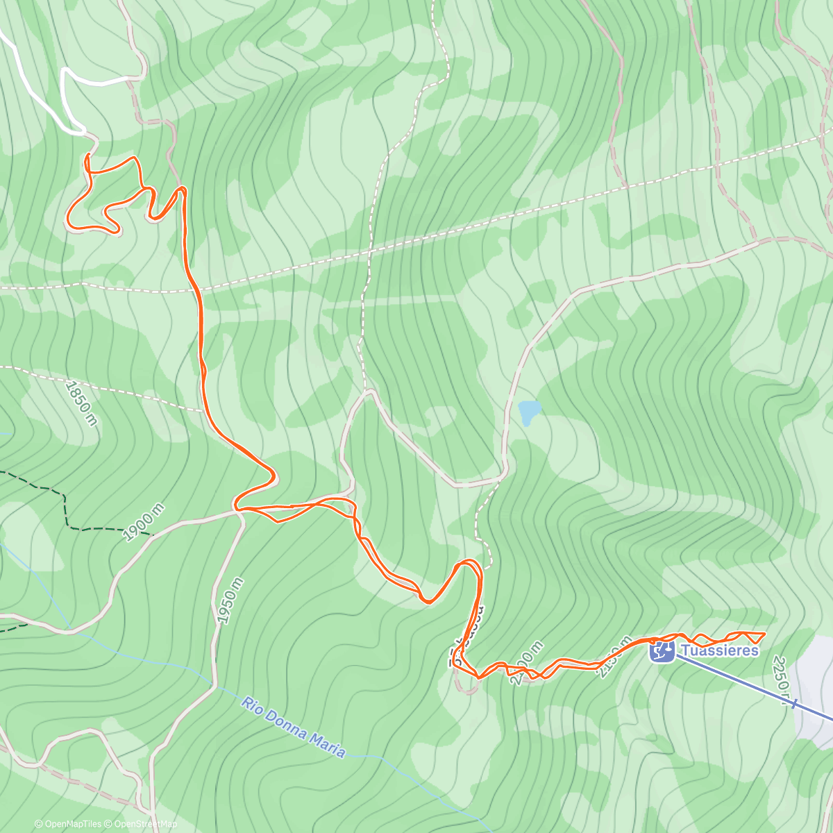 Карта физической активности (Tuassieres con Edo)