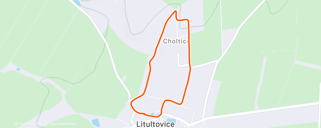 Map of the activity, Na účast 🏃