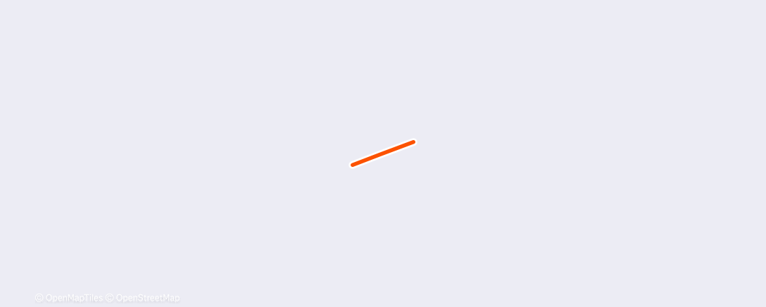 Map of the activity, Namiddagwandeling