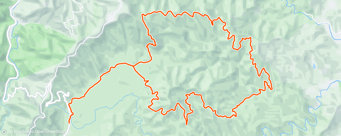 Map of the activity, Pisgah Stage 4