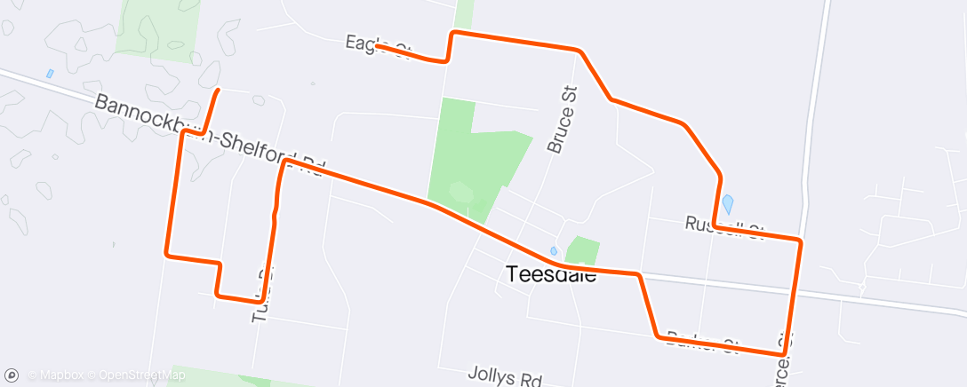 Map of the activity, Feels good to ride