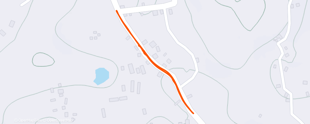 Map of the activity, Afternoon Ride