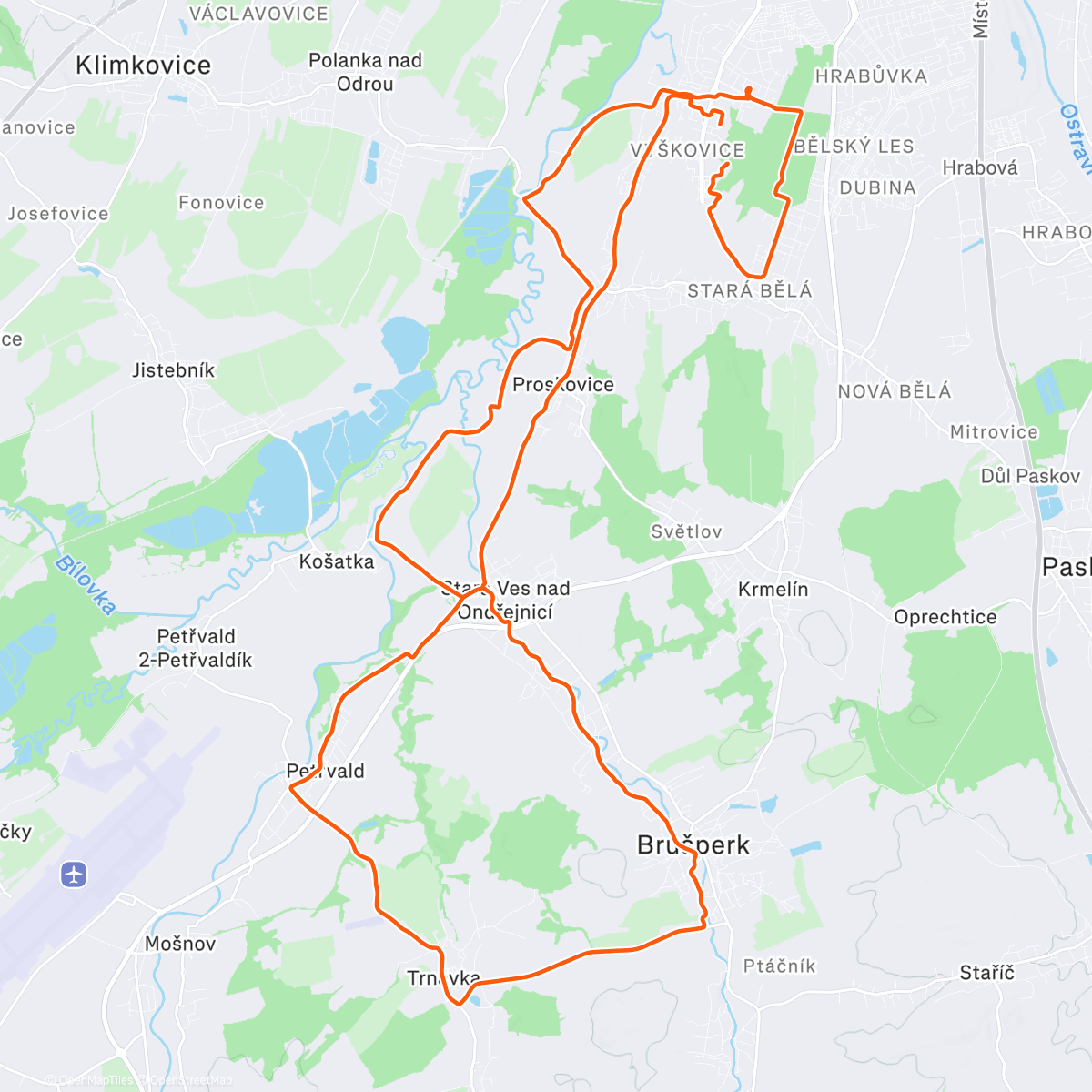 Map of the activity, Zmrzlý bidon🥶😂