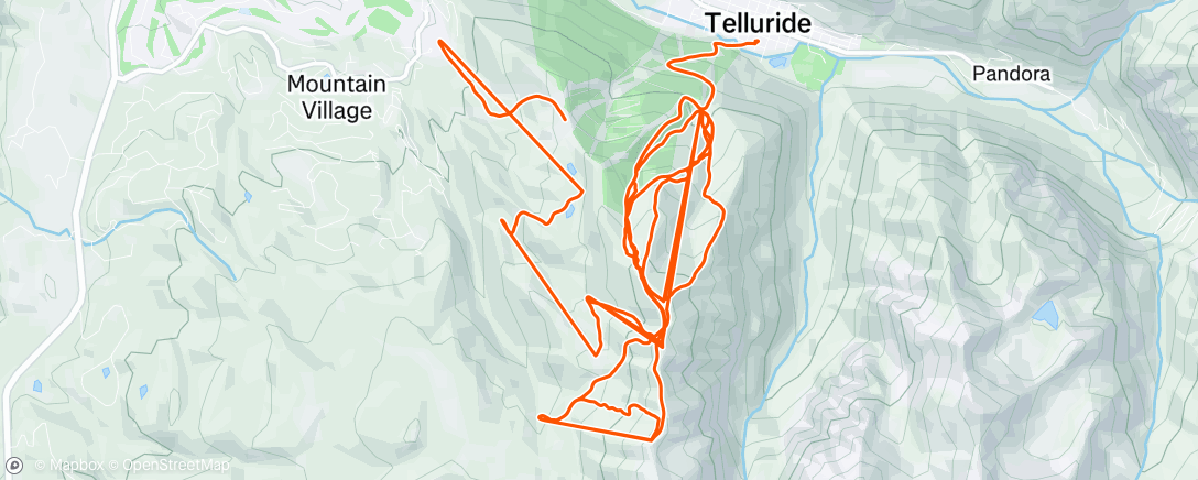 Carte de l'activité Morning Alpine Ski