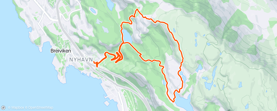 Map of the activity, Ankerrunde