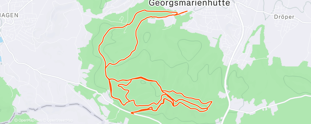 Map of the activity, 3x süße 10
