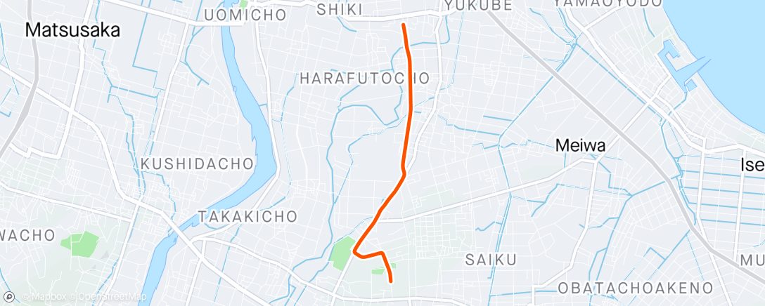 Map of the activity, ROUVY - Tour de TAKI | Meiwa course