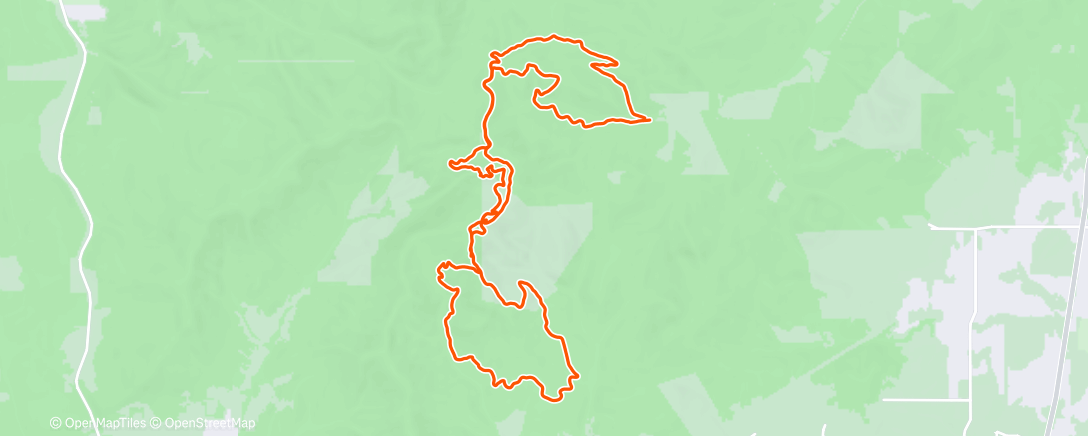 Map of the activity, Nice meander with Andrea, Laka, and Jon. Lots of trees down on As you wish and Word