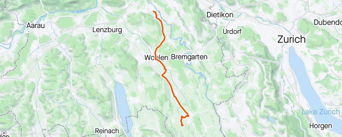 活动地图，Radfahrt am Mittag