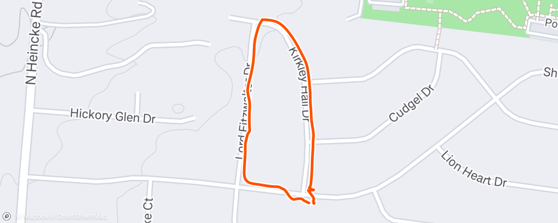 Map of the activity, 🐕 Walk