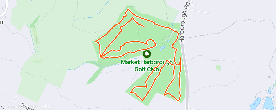 Map of the activity, 🏌️‍♂️⛳️