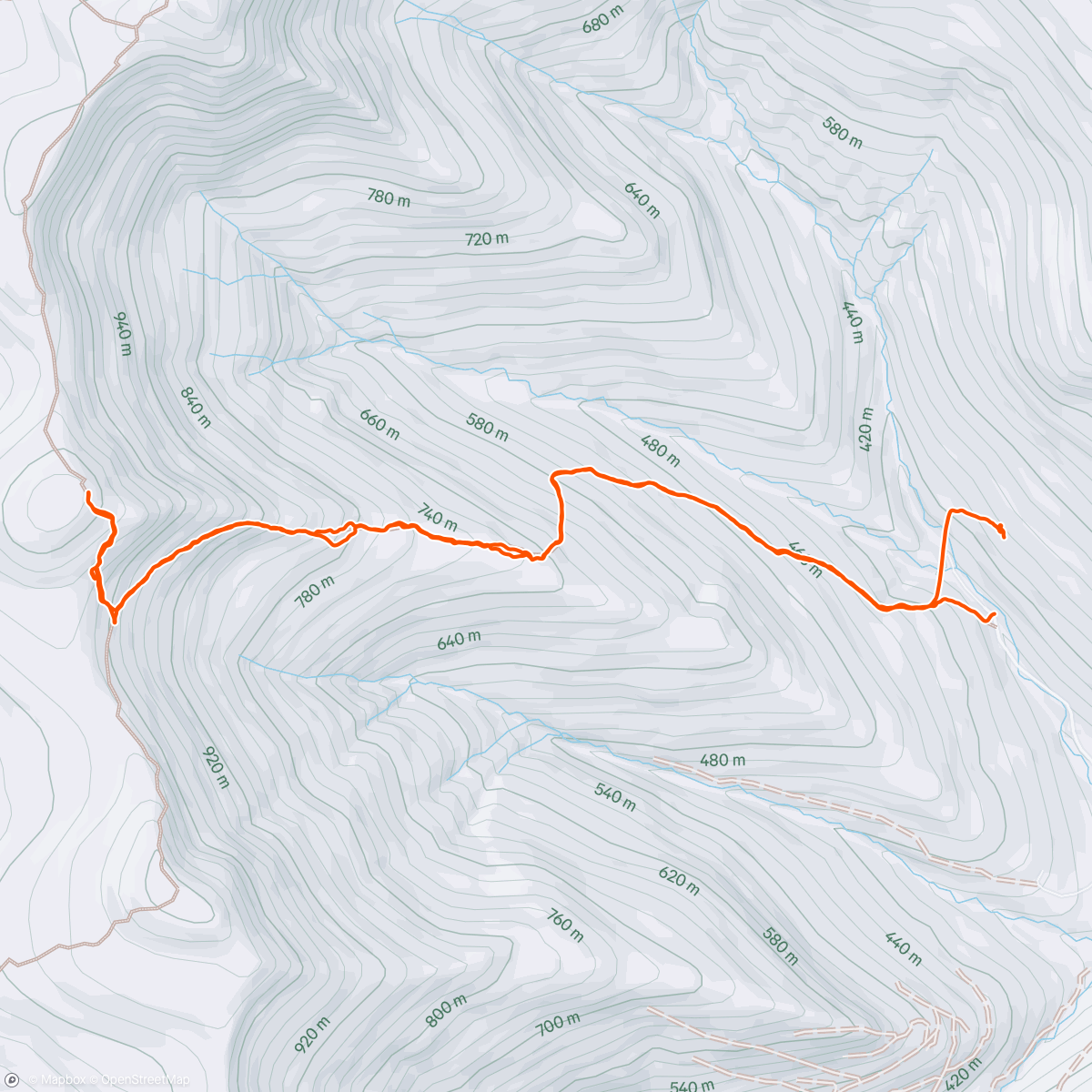 Map of the activity, Friday on Friday the 13th!!