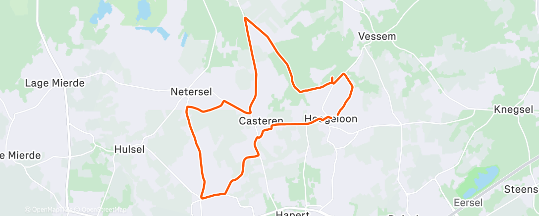 Карта физической активности (Ochtendloop)