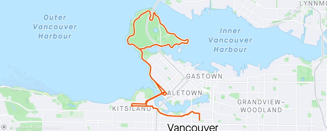 Map of the activity, Half asleep chill roll