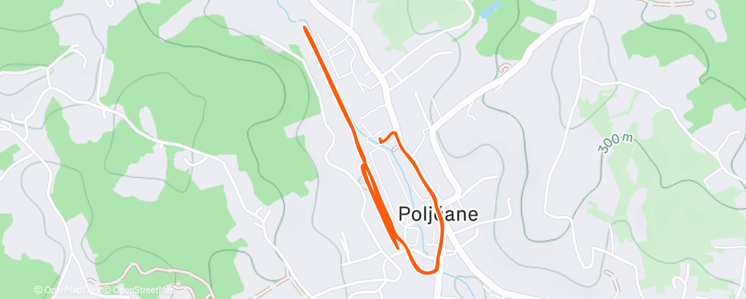 Карта физической активности (Poljčane 29.12.2025 Walk,Republika Slovenija/Republic of SloveniaEU)