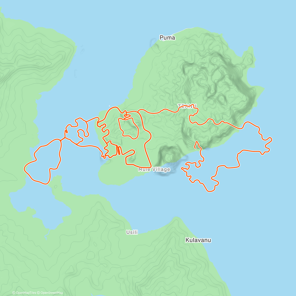 Map of the activity, Zwift - Z2 on Deca Dash in Watopia