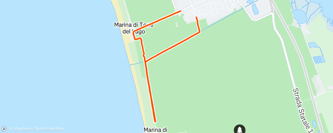 Карта физической активности (Corsa mattutina)