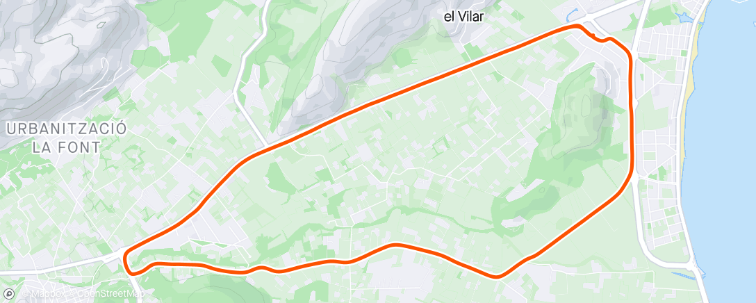 Karte der Aktivität „Llenaire Loop”