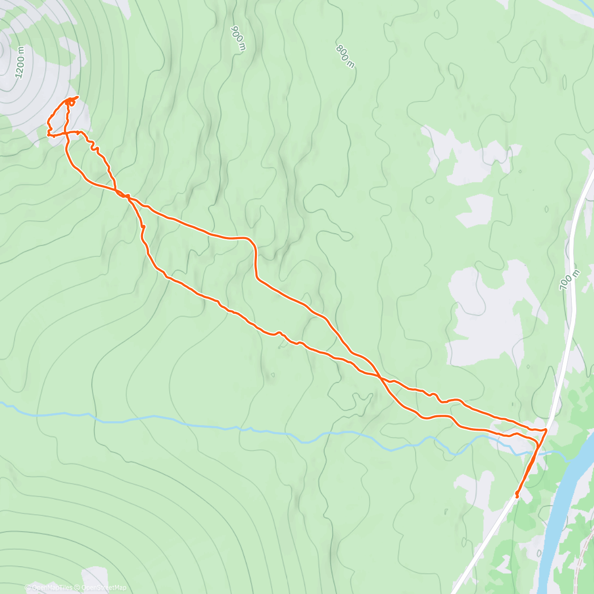 Map of the activity, Norder Tväråklumpen