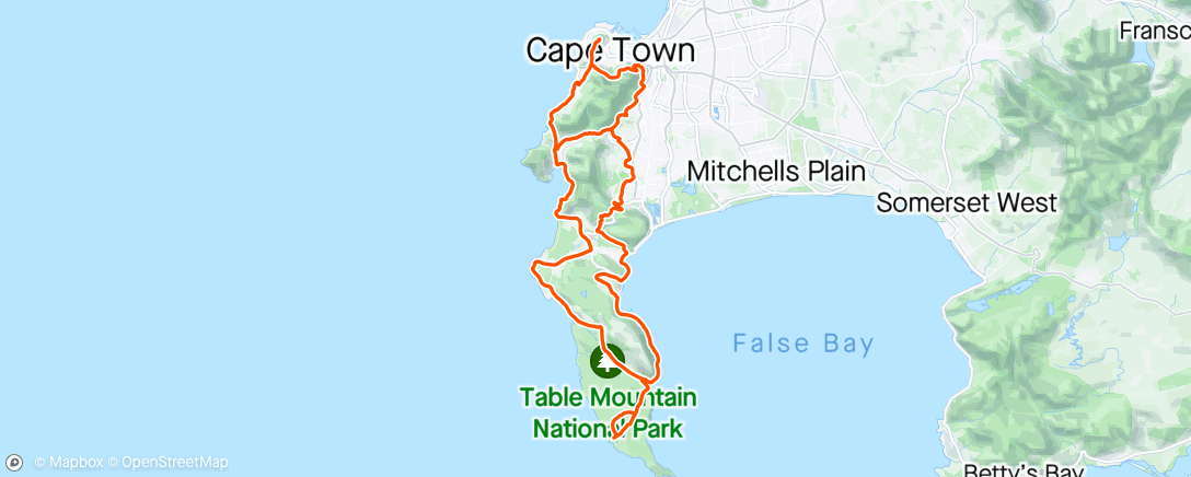 Map of the activity, Little morning ride 😌