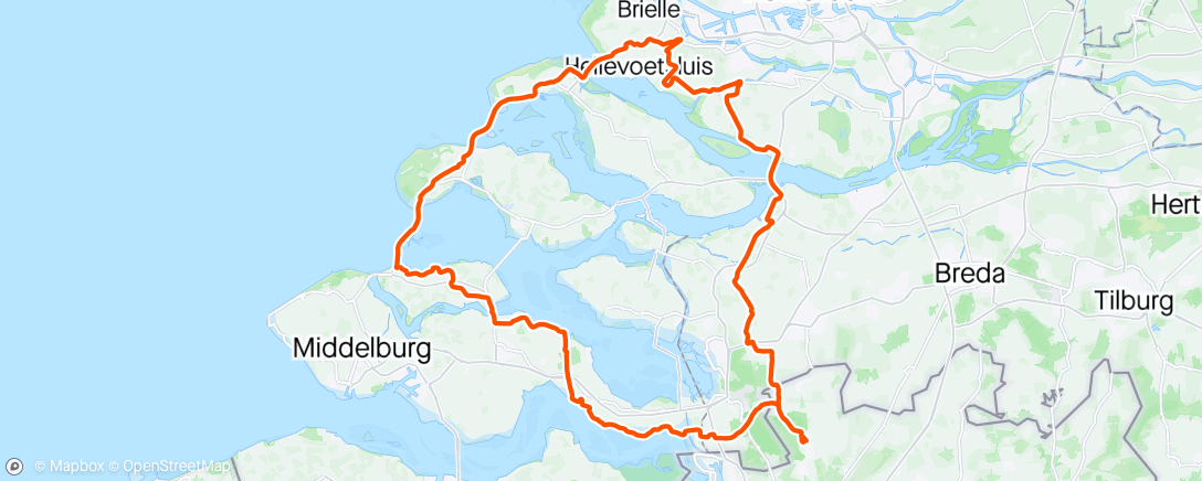 Map of the activity, Chill ride with the friends