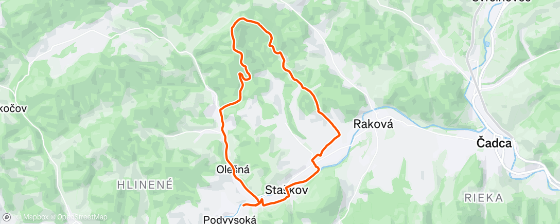 Map of the activity, Bahaňa