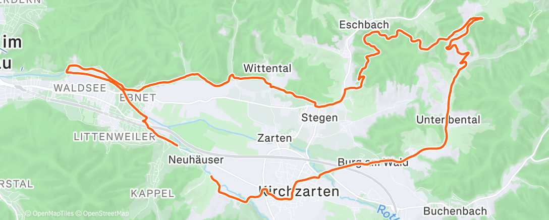 Map of the activity, Lindenberg conLuki