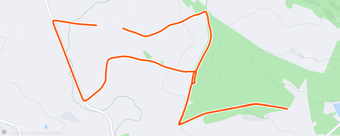 Map of the activity, Sortie vélo le midi