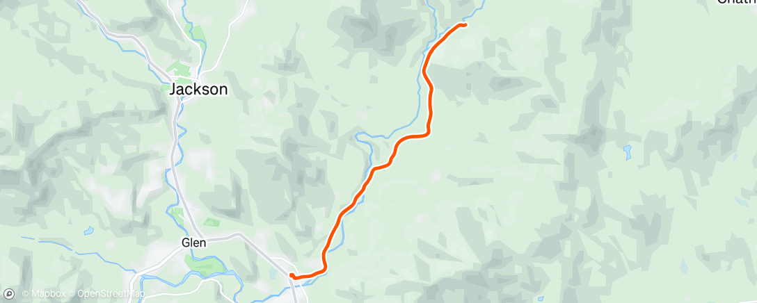 Map of the activity, Group Ride Week 1