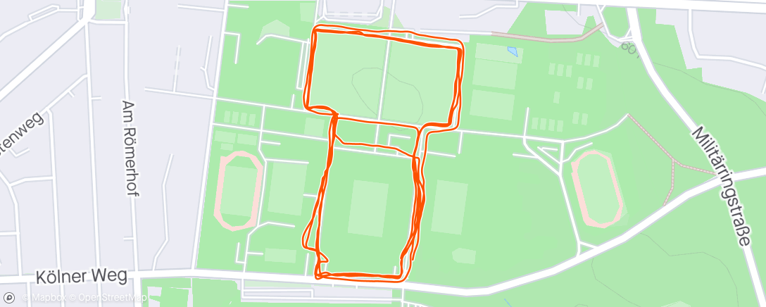Map of the activity, SportScheck Running Academy by Laufcampus