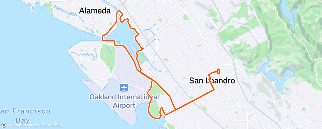 Map of the activity, ALAMEDA On the SUPER “QUICK” SIX EVO