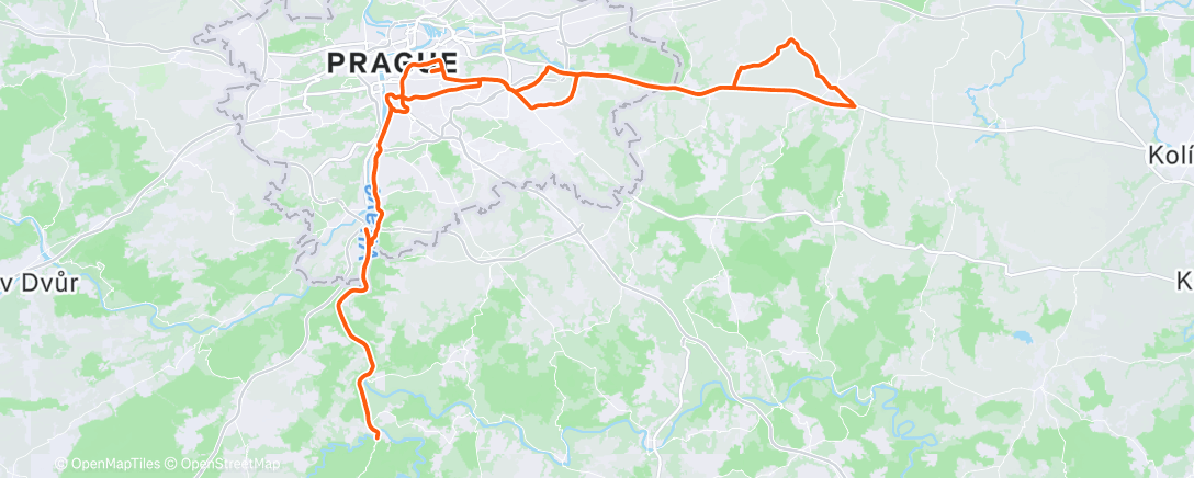 Mappa dell'attività Že ona ta zkratka PF znamená "Pekelně Foukalo"? 😱