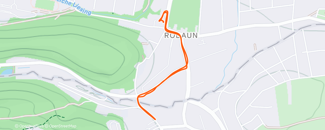 Карта физической активности (Afternoon Ride)