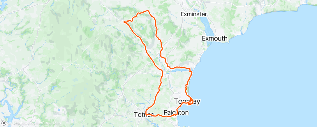 Mapa da atividade, Devon Classic Stage 1