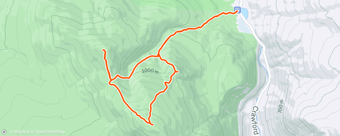 Map of the activity, Avalon, Field, Tom