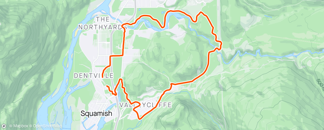 Map of the activity, First Gravel Ride of the Szn