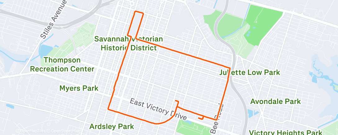 Map of the activity, ER