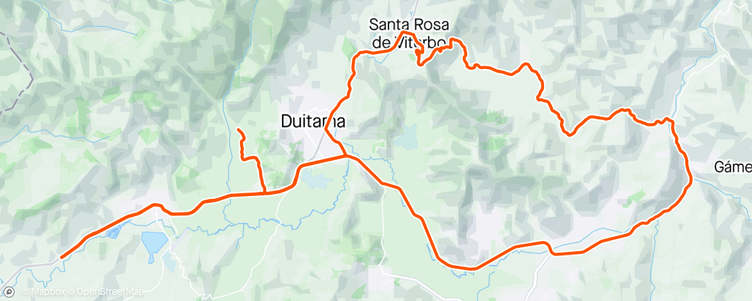 Map of the activity, Dia 8 🇨🇴 Paipa 2