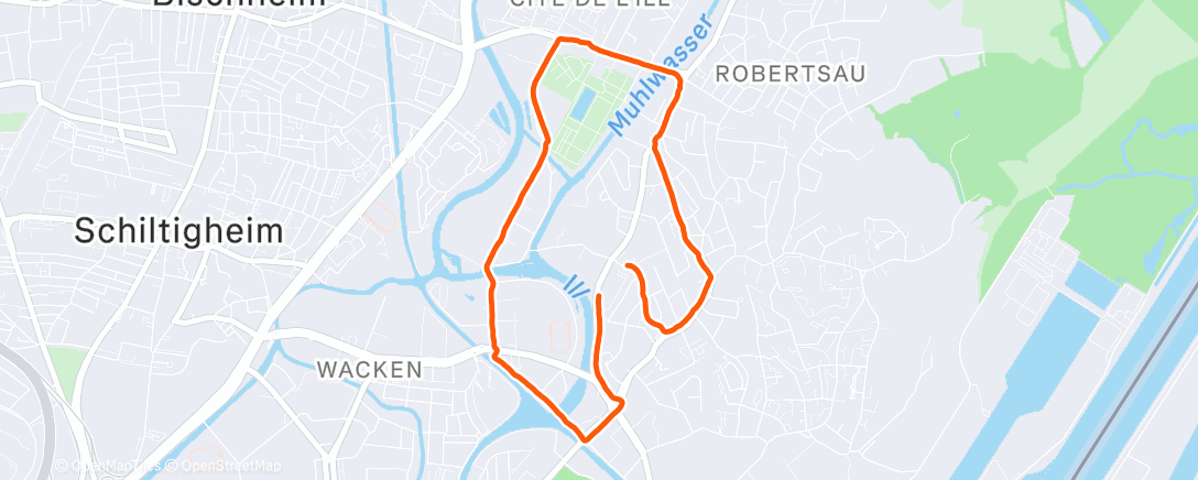 Map of the activity, Afternoon Walk - 🚶‍♂️- Final 2025 - 311225