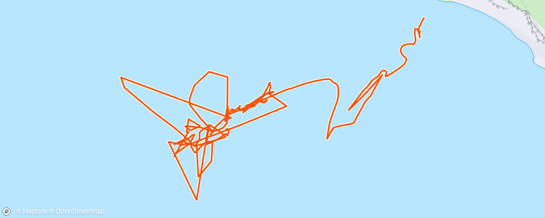 Map of the activity, Surfers point - Margaret River