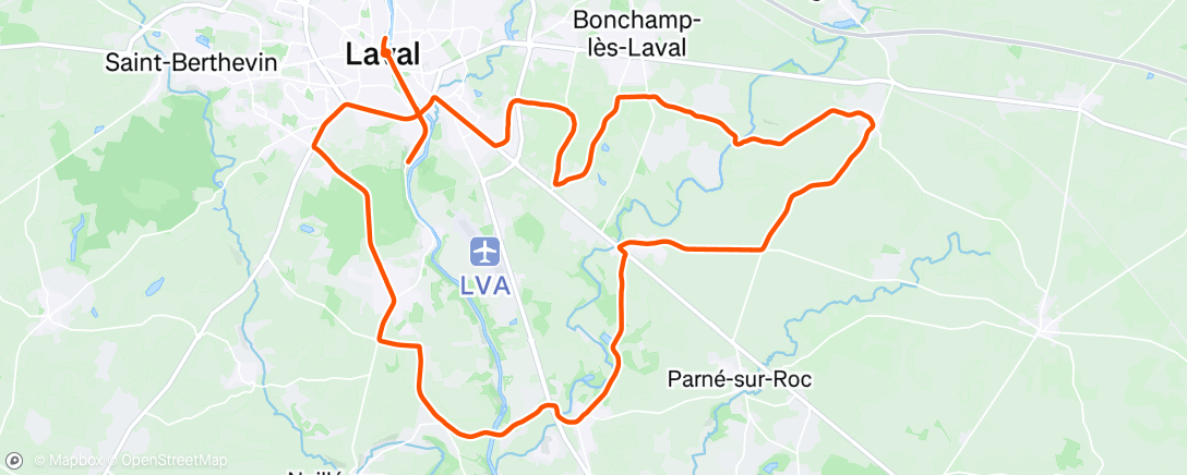 Map of the activity, Bla-bla ride avec Cloclo ! 🙏🏼