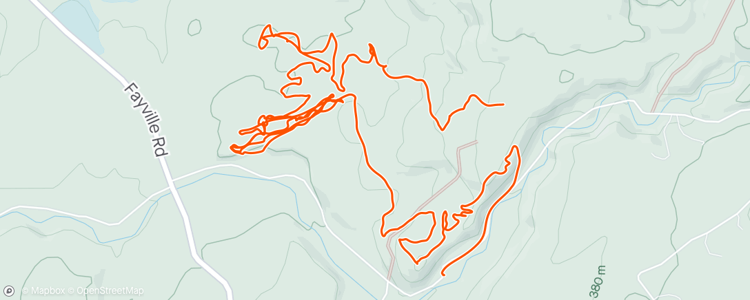 Map of the activity, 4th moto ride of this year already!! 😋