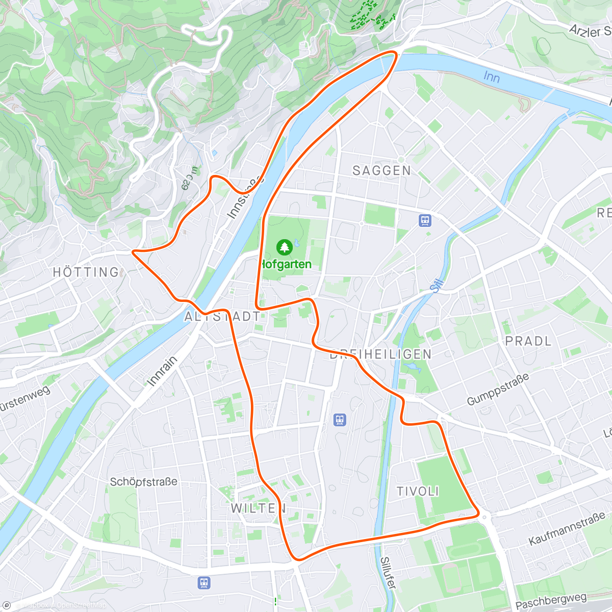 Map of the activity, Zwift - Workout of the Week | Step-Down Intervals in Innsbruck