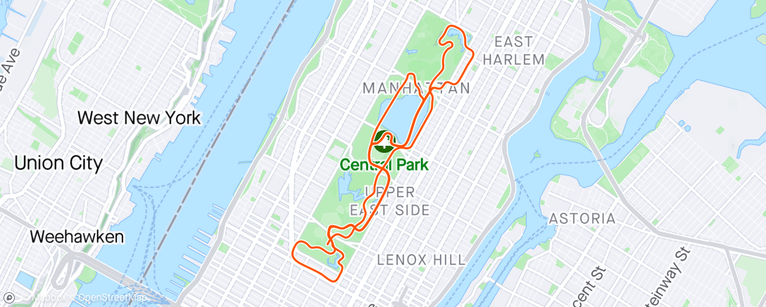 Mappa dell'attività Zwift - Strength Endurance in New York