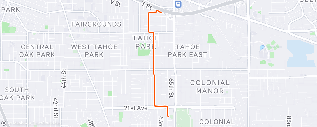 Map of the activity, Home
