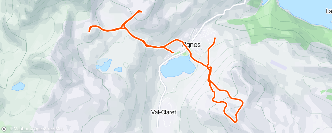 活动地图，Tovière, Grand Huit, Palafour