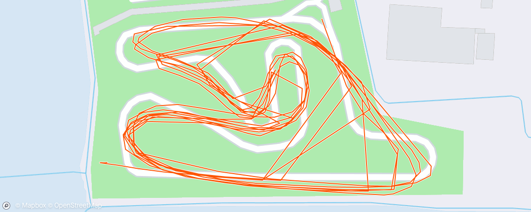 Mapa da atividade, Cabourg - Karting session 2