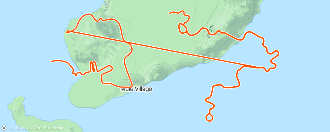 Map of the activity, Zwift - Save Yourself 120 in Watopia